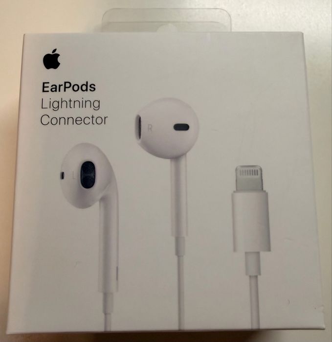 Słuchawki Apple EarPods Lightning connector - oryginalne