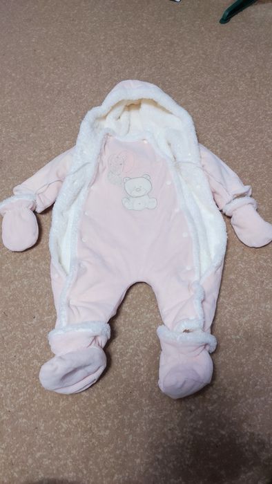 Комбінезон плюшевий, чоловічок 56-74