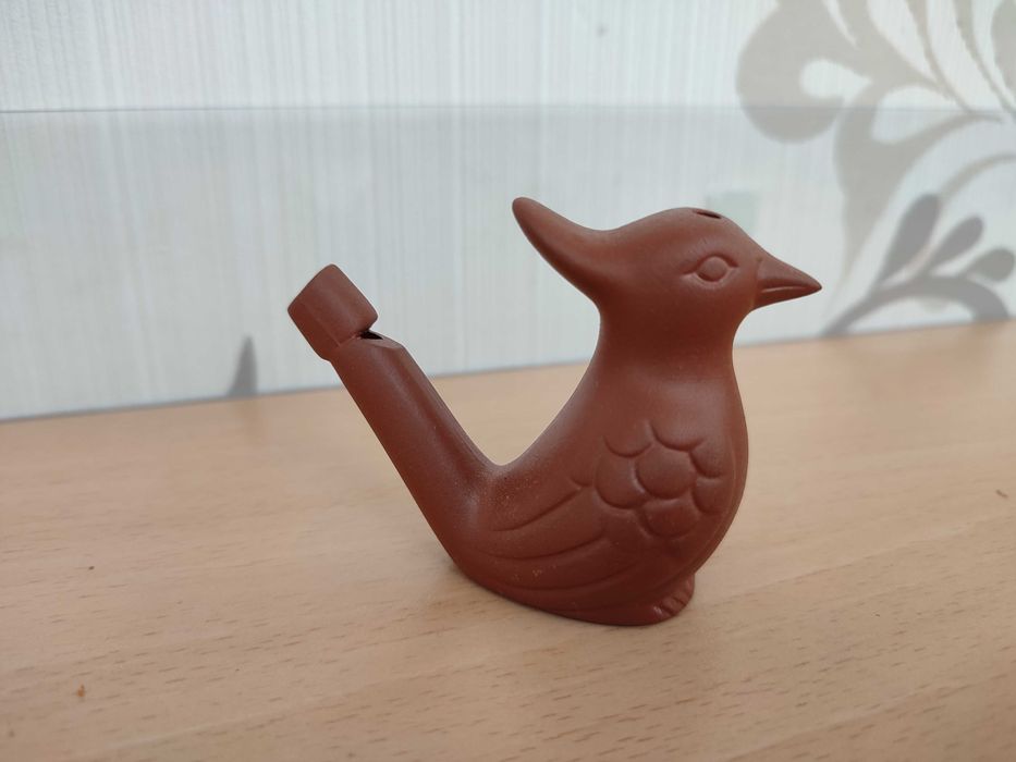 Детская игрушка керамический свисток свистулька времен СССР.