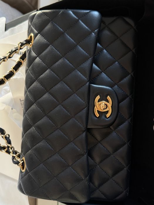 Chanel Double Flap- lamb skin medium