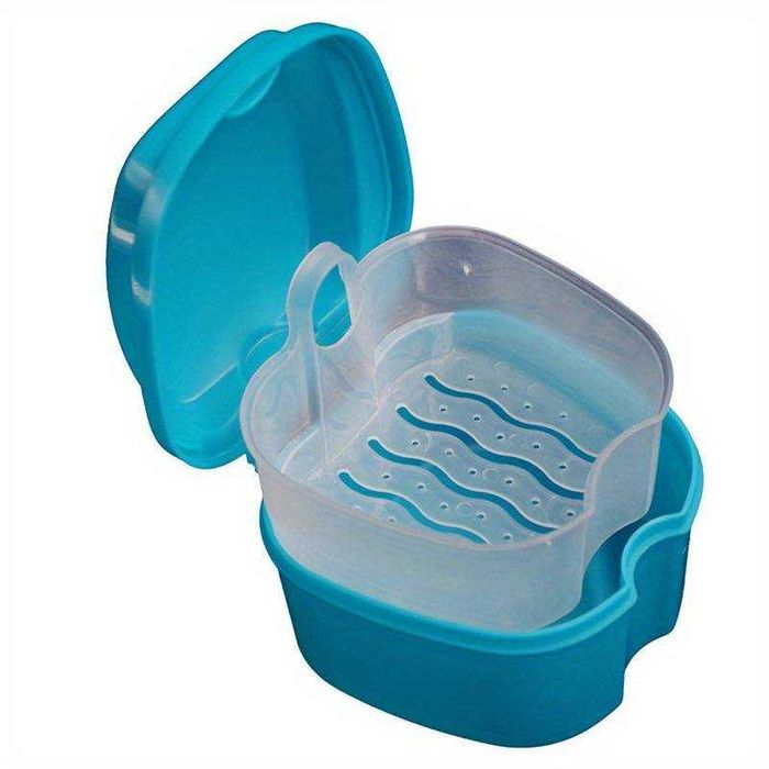 Caixa  nova de limpeza para próteses ou dentaduras (envio grátis)