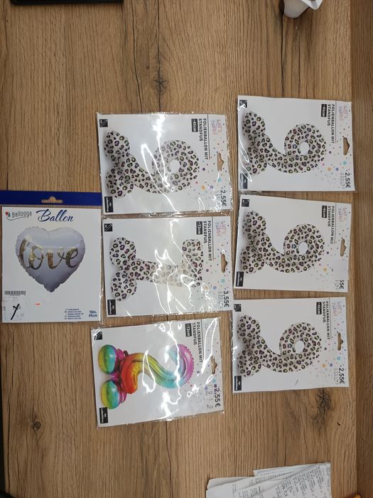 Balony cyfra, urodziny