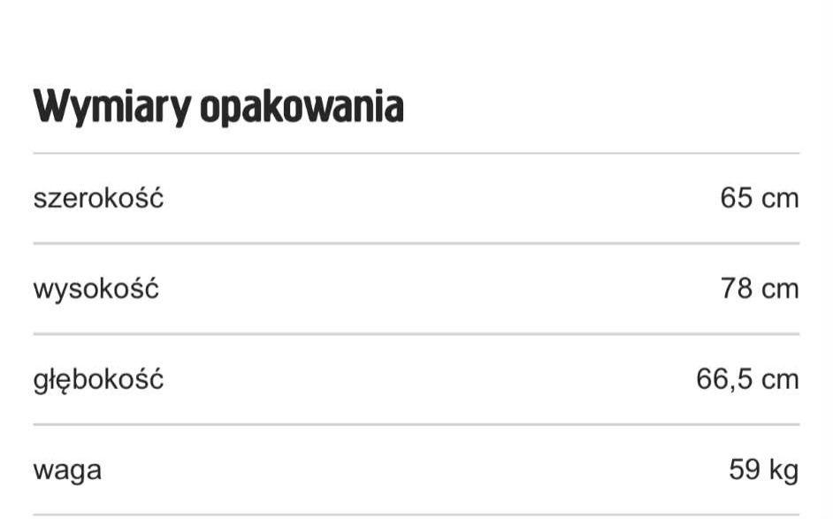 Odśnieżarka nowa