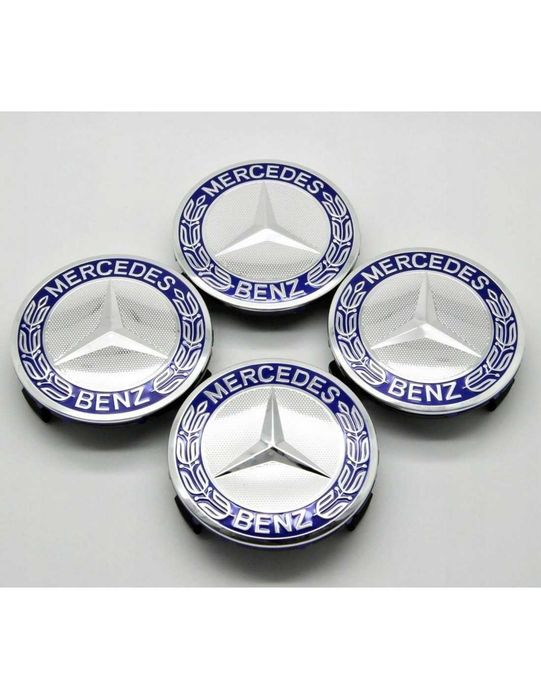 mercedes centros de roda 75 mm