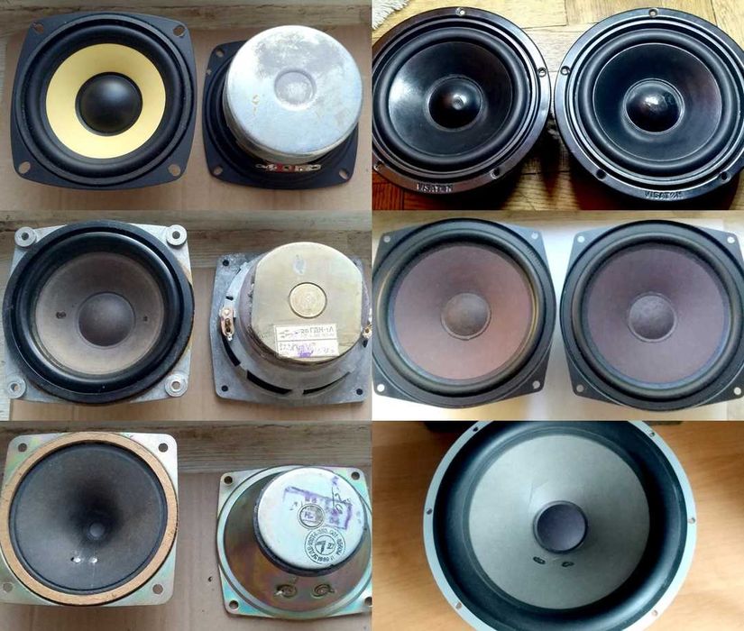 Динамики НЧ/СЧ/ВЧ — Visaton Edifier — 4 Ом