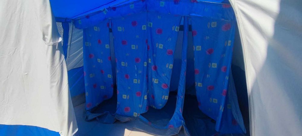 Tenda de campismo familiar para 6 pessoas