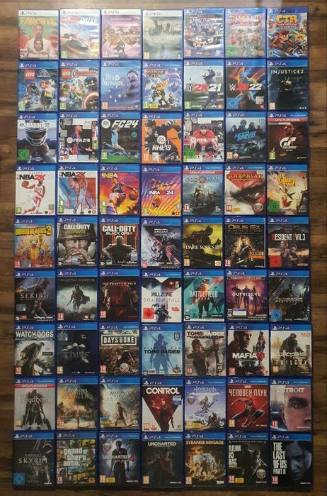 Ігри на ПС4 та ПС5