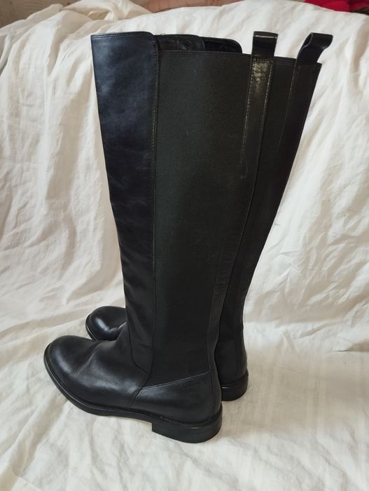 Сапоги чулки кожаные vagabond 40 размер