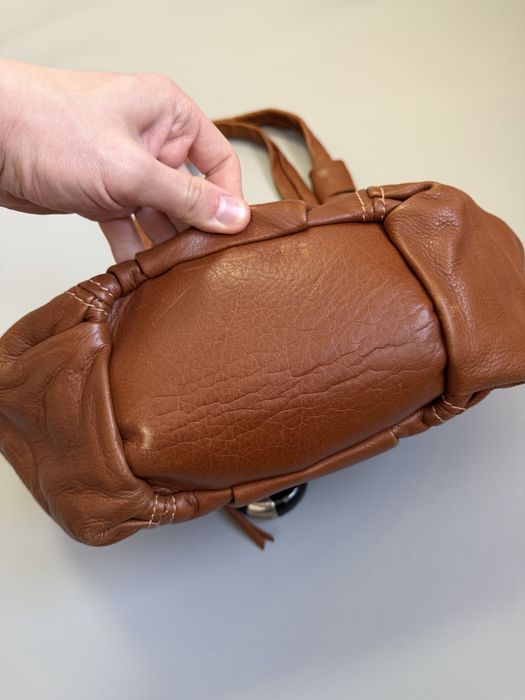 Кожанная Сумка Jimmy Choo Leather Brown Ysl Jacquemus