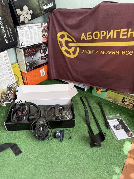 Металошукач Gold Maxx Power для пошуку золота. 3 котушки! Металлоискатель Хр голд Макс
