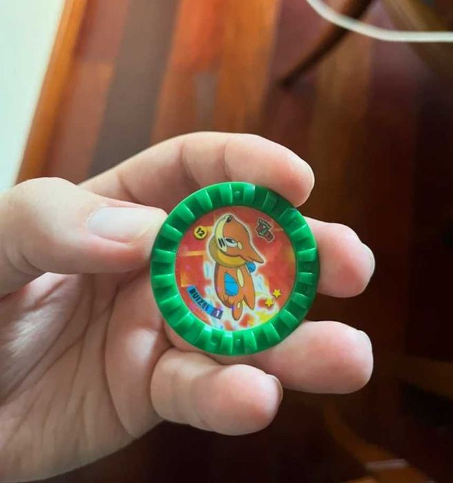 Tazos Pokémon Roks Mismagius Buizel