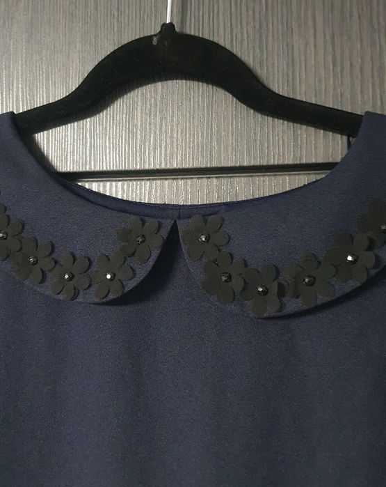 Sukienka granatowa rozm.46