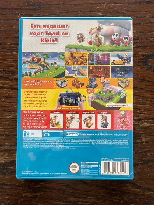 Jogo Wii U - Captain Toad Treasure Tracker