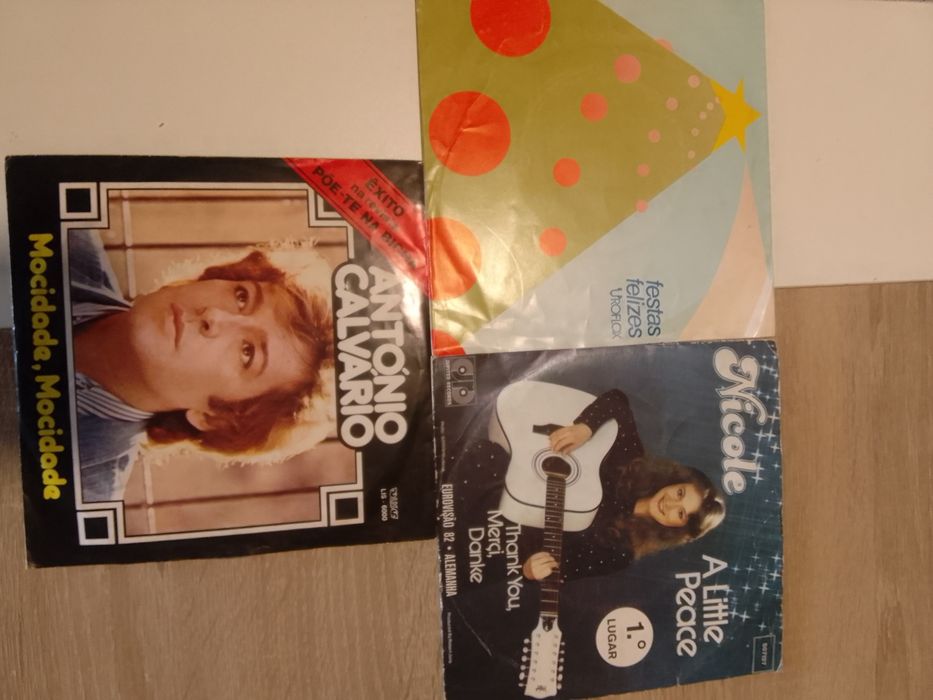 25 discos singles em VINIL musica variada