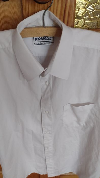 Koszula męska  biała XL