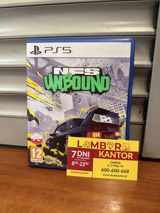 664/25 Gra na Playstation 5 NFS UNBOUND