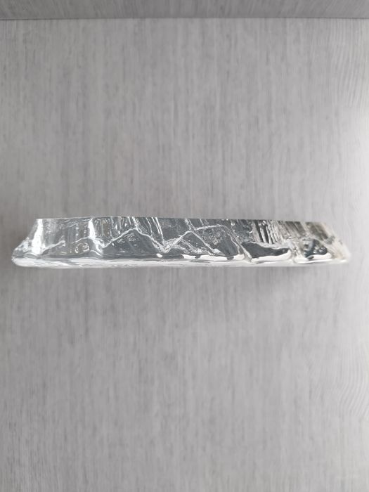 Szklana ozdoba "przycisk"