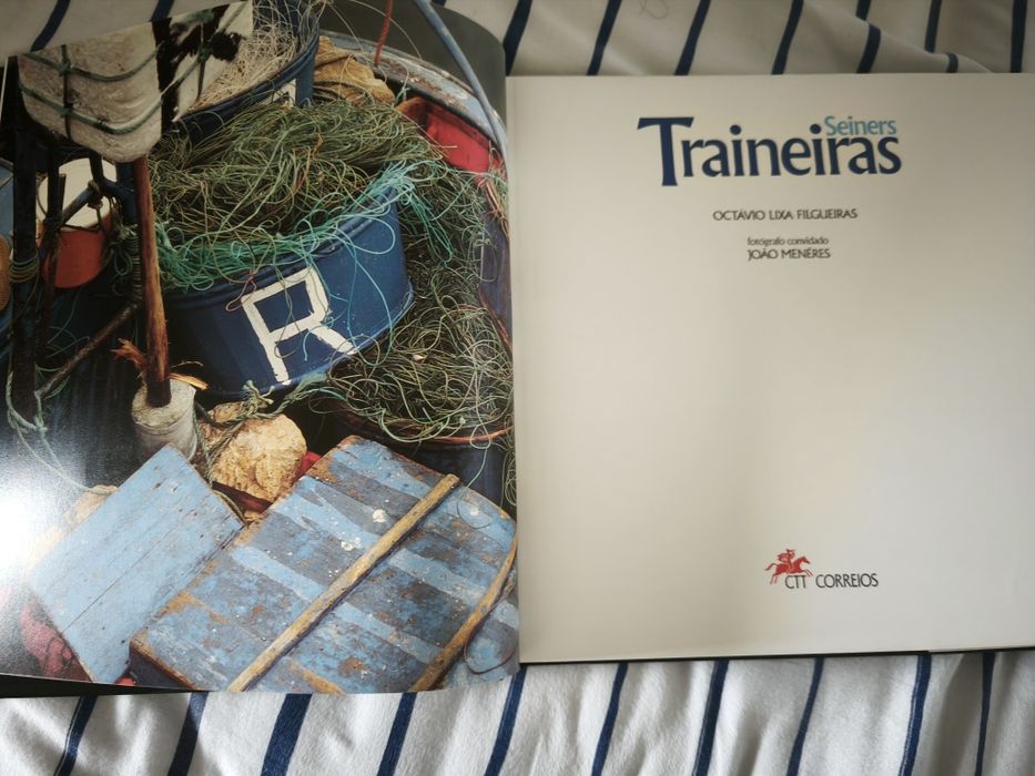 Livro novo de Filatelia " traineiras"