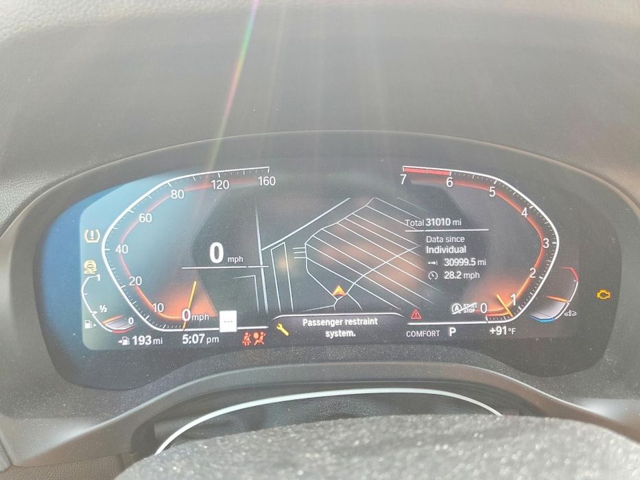 BMW X3 2021 року з США