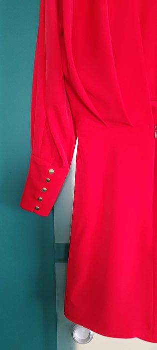 Sukienka czerwona r. 38 LOU