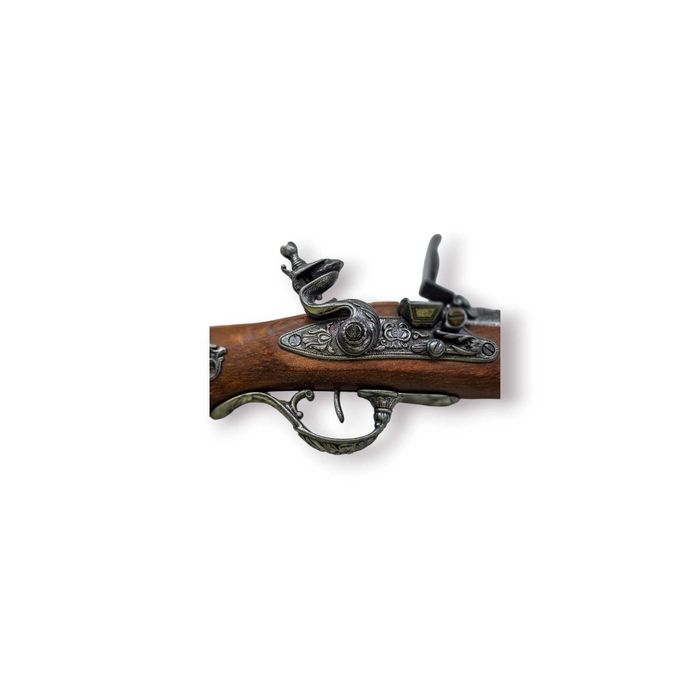Pistola Decorativa Estilo Séc. XVIII – Réplica Ornamental “1760” 38 cm