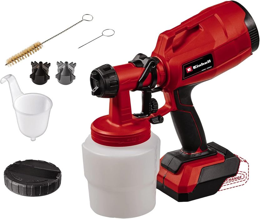 Einhell TC-SY 18/60 Akumulatorowy pistolet Malarski, 800 ml