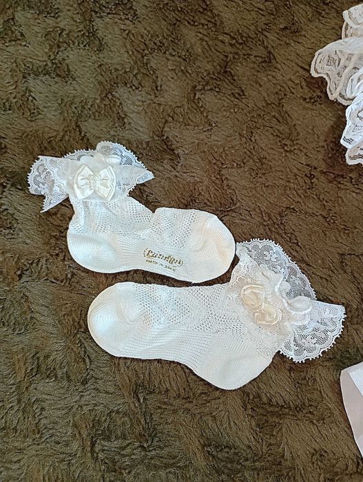 Conjunto Completo de Batismo para Menina • Marca Eles • Pronto a Usar