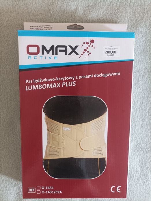 Pas ortopedyczny stabilizujący lędźwiowo krzyżowy rozmiar L Nowy!
