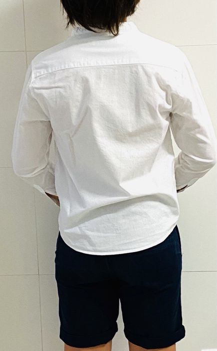 Camisa de Rapaz Branca