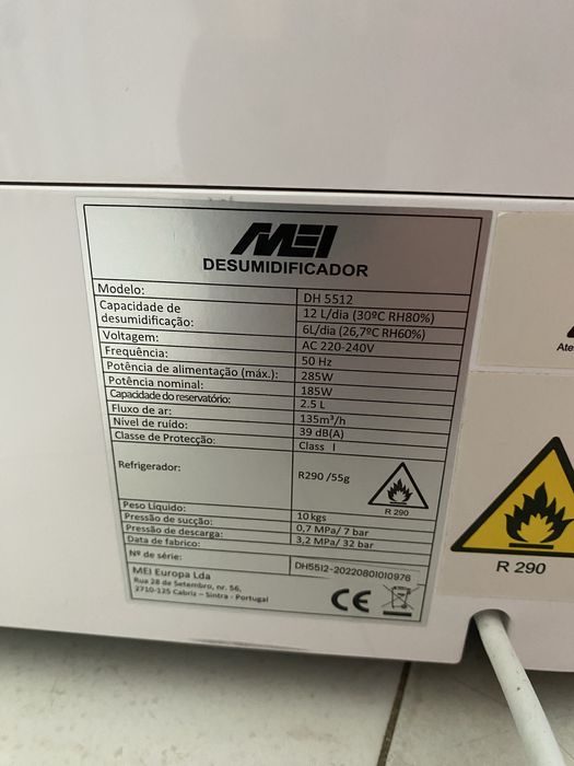 Desumidificador/ purificador