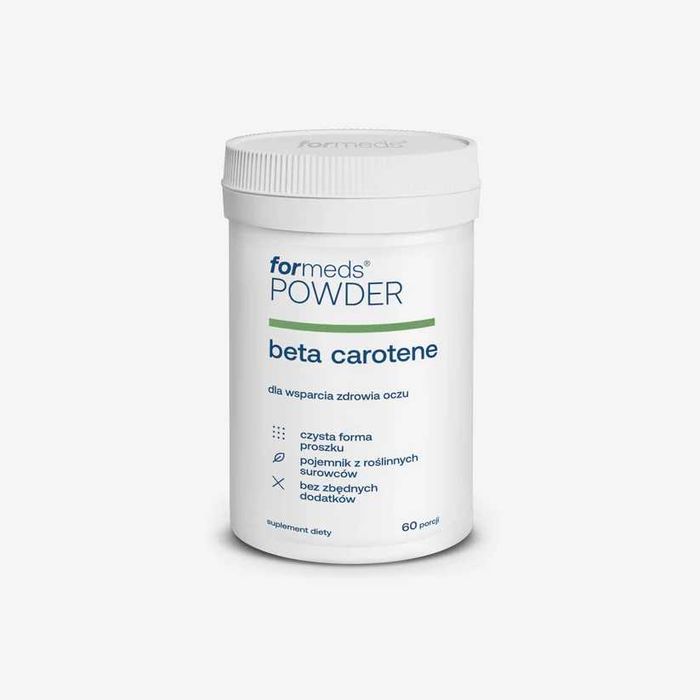 Beta karoten  proszek 40g Formeds