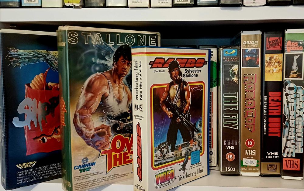 Kasety VHS spich vir studio