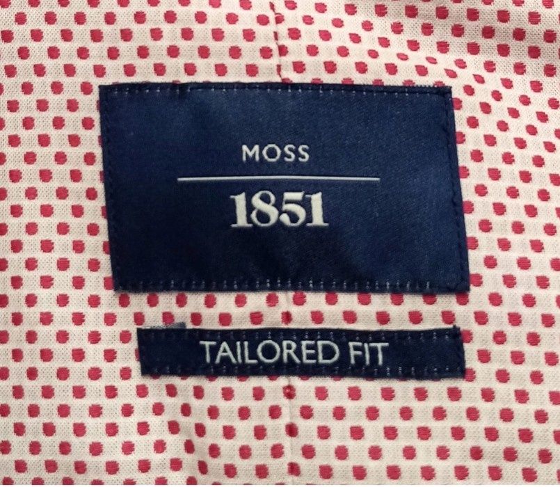 H) MOSS 1851 elegancka koszula męska Roz.18/46