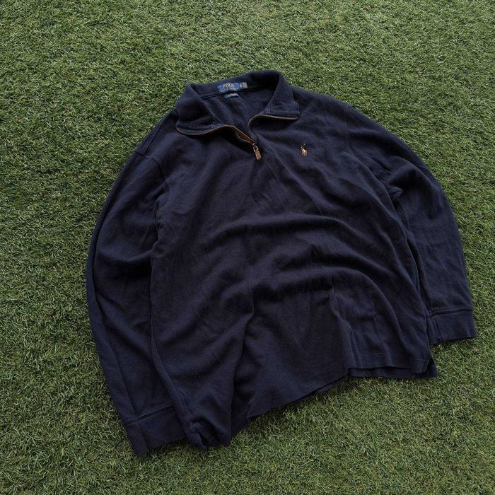 Polo Ralph Lauren Estate Rib 1/4 zip Свитер Оригинал [XL]