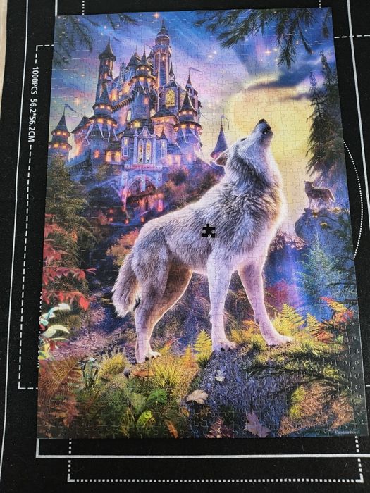 Puzzle wilk 1000 elementów Castorland
