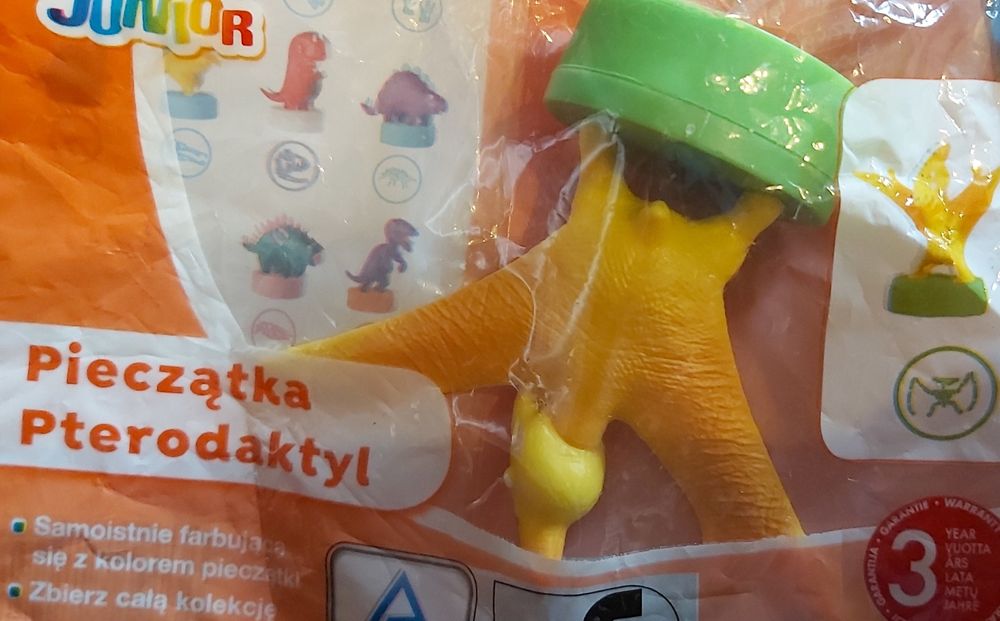 Pieczątki dla dzieci dinozaury
