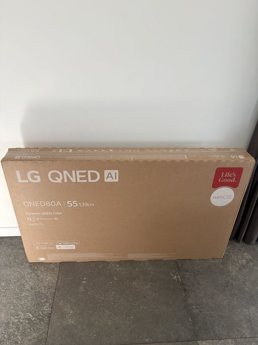 LG QNED80A 55” Nowy