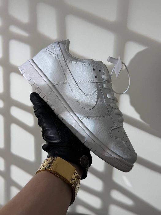 ТОП! Жіночі кросівки Nike SB Dunk Low Pro White 37 38 39 40 41