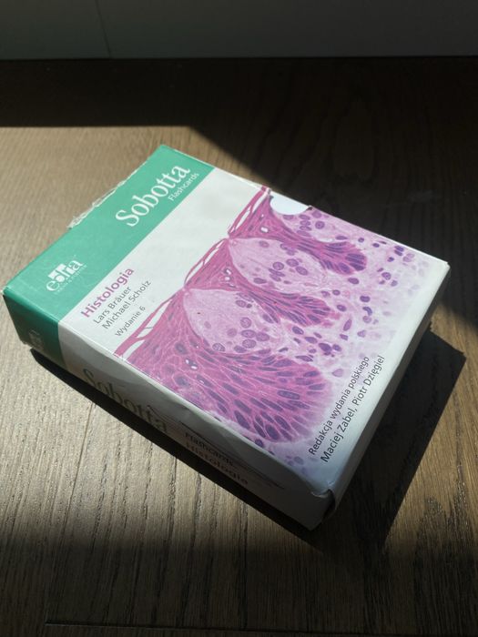 Fiszki Sobotta histologia