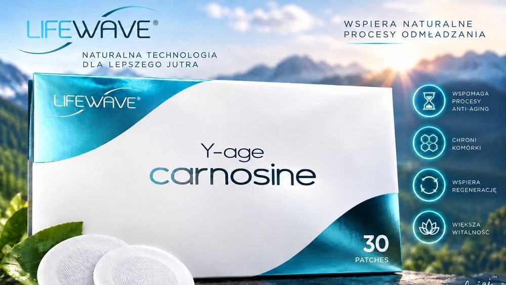 CARNOSINE karnozyna plastry bioelektrody LIFEWAVE