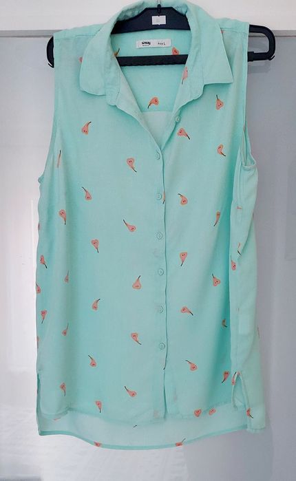 Koszula bez rękawów L