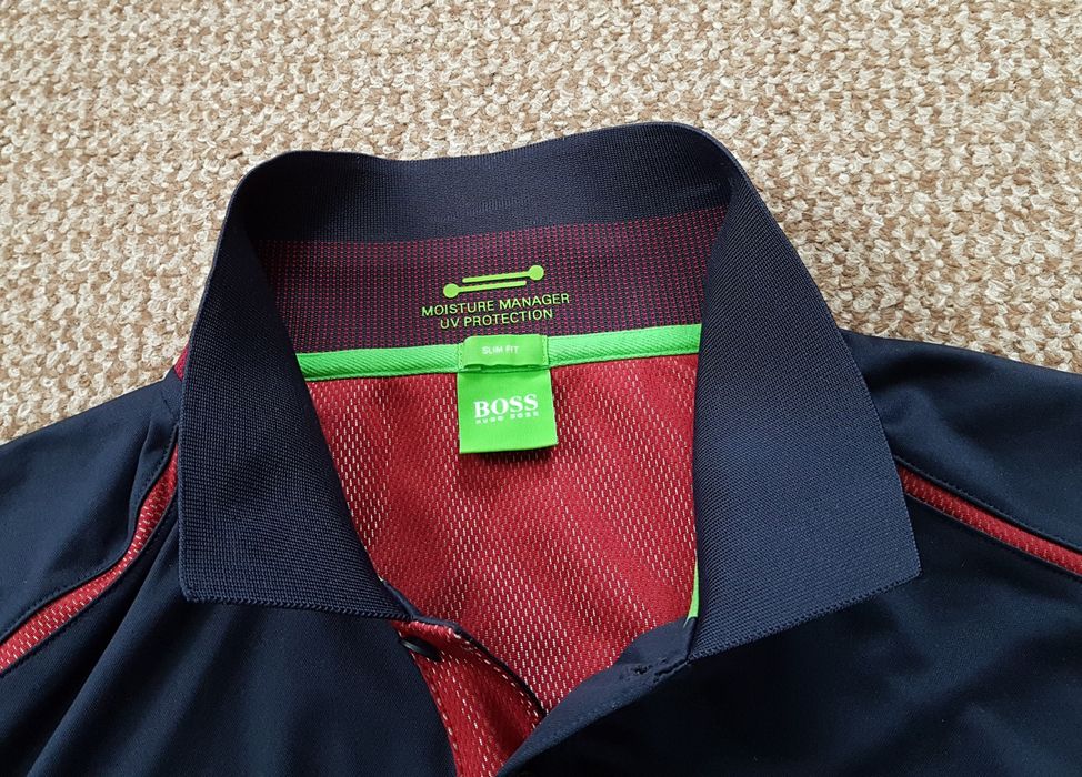 Hugo Boss XXL поло футболка slim fit UV protection оригінал
