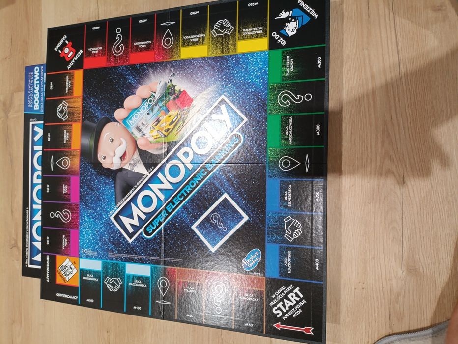 Monopoly Super Electronic Banking gra planszowa