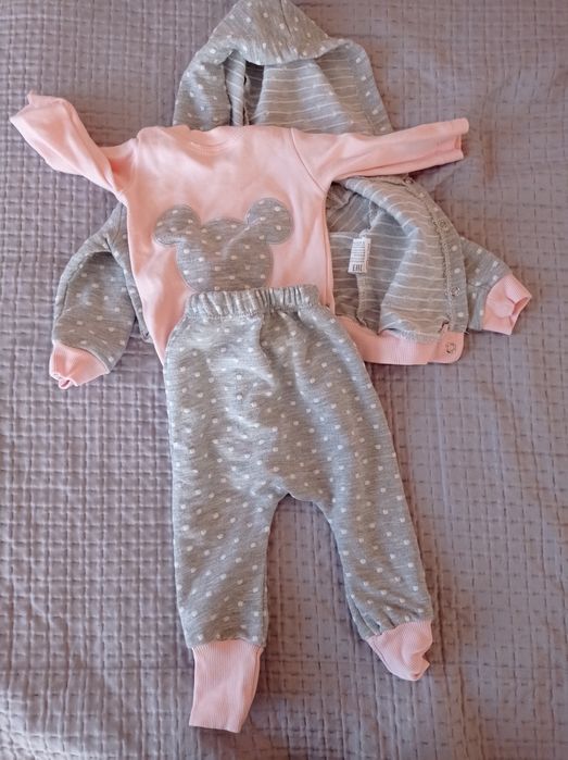 Worek ciuchów dla dziewczynki 62