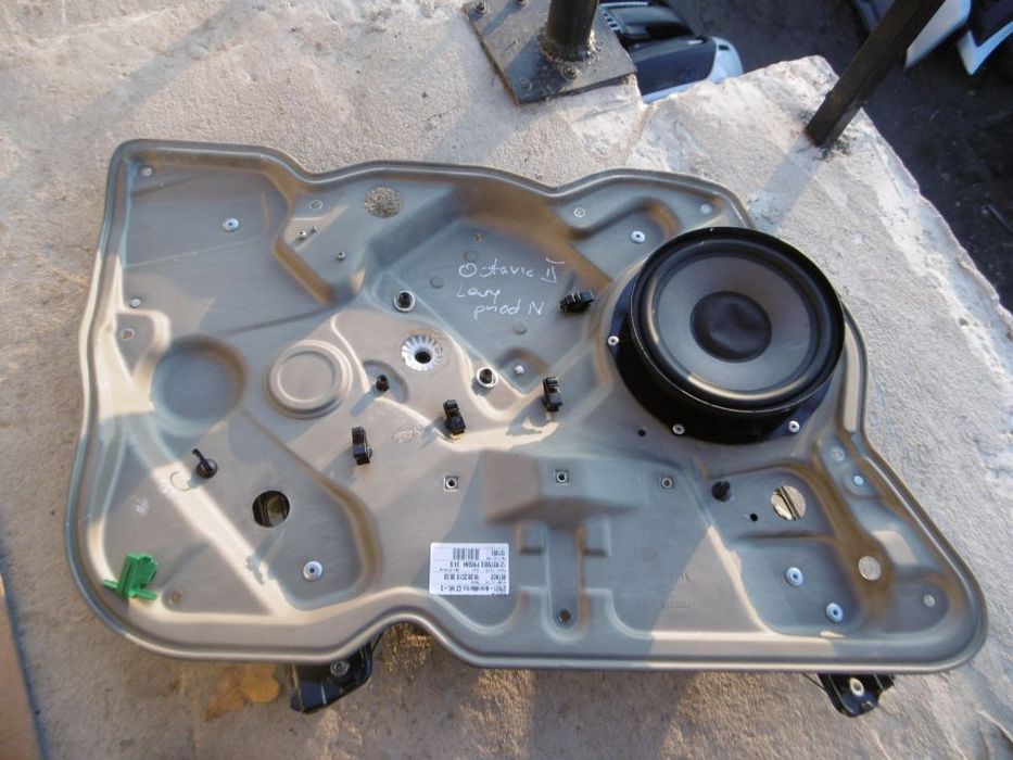 Mechanizm podnoszenia szyby Skoda octavia II LIFT lewy przod
