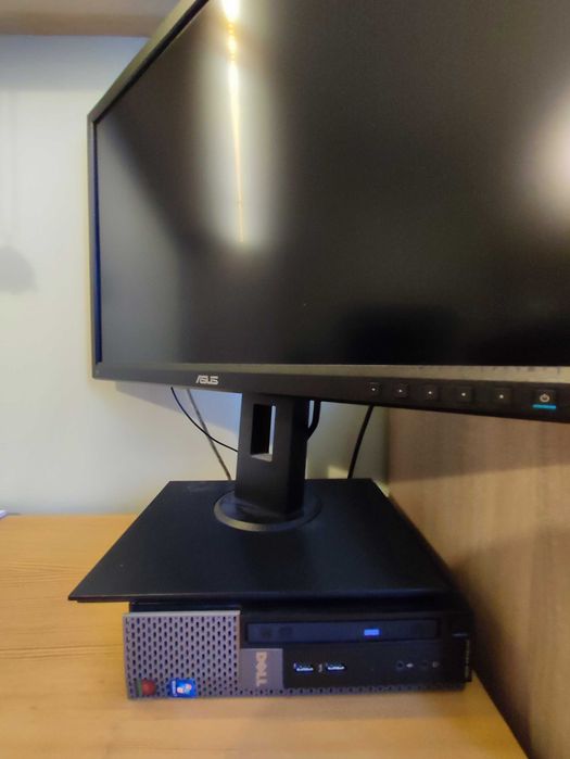 Komputer Dell Optiplex 9020USFF, SSD 256GB, RAM 8GB + monitor + inne
