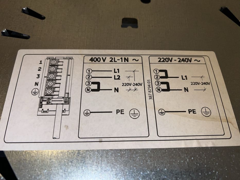 Placa de indução ZANUSSI 4 zonas