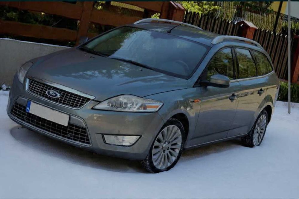 Mocny TITANIUM X CONVERS + skóry grz. FOT duża KOLOR NAVI mondeo mk4