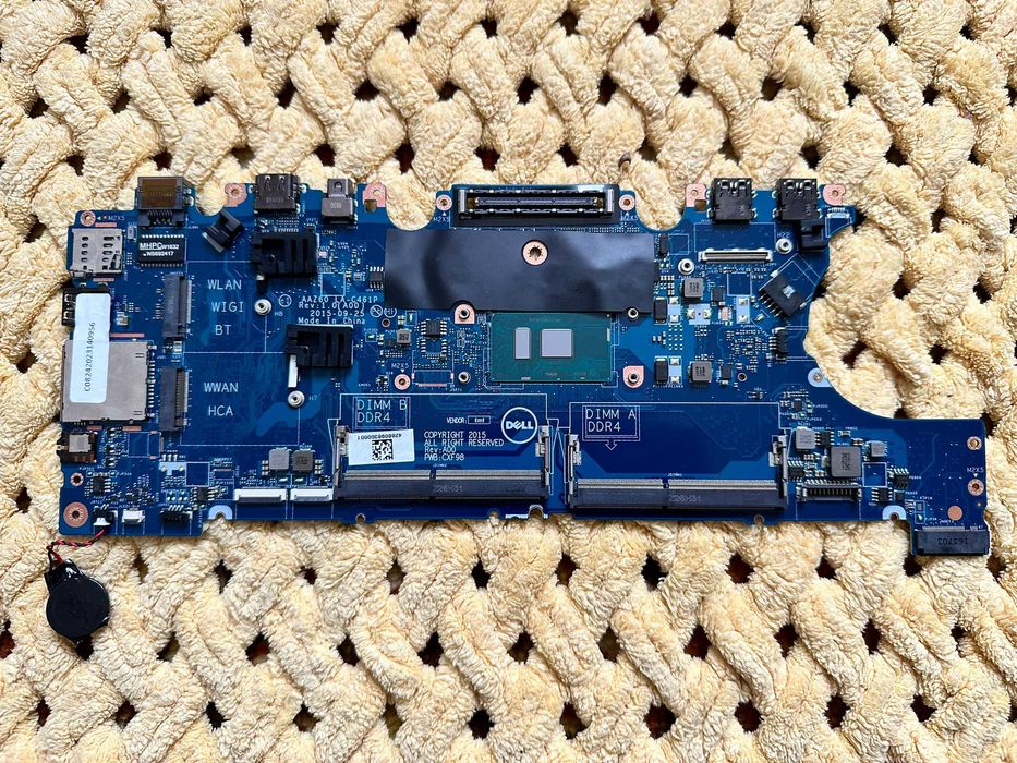 Материнська плата Dell e7470| LA-C461P| i5-6300U| DGYY5 Гарантія!