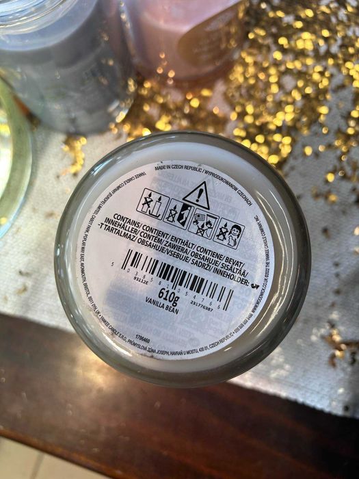 Świeca  Duża  Wood Wick  Vanilla Bean  610 g